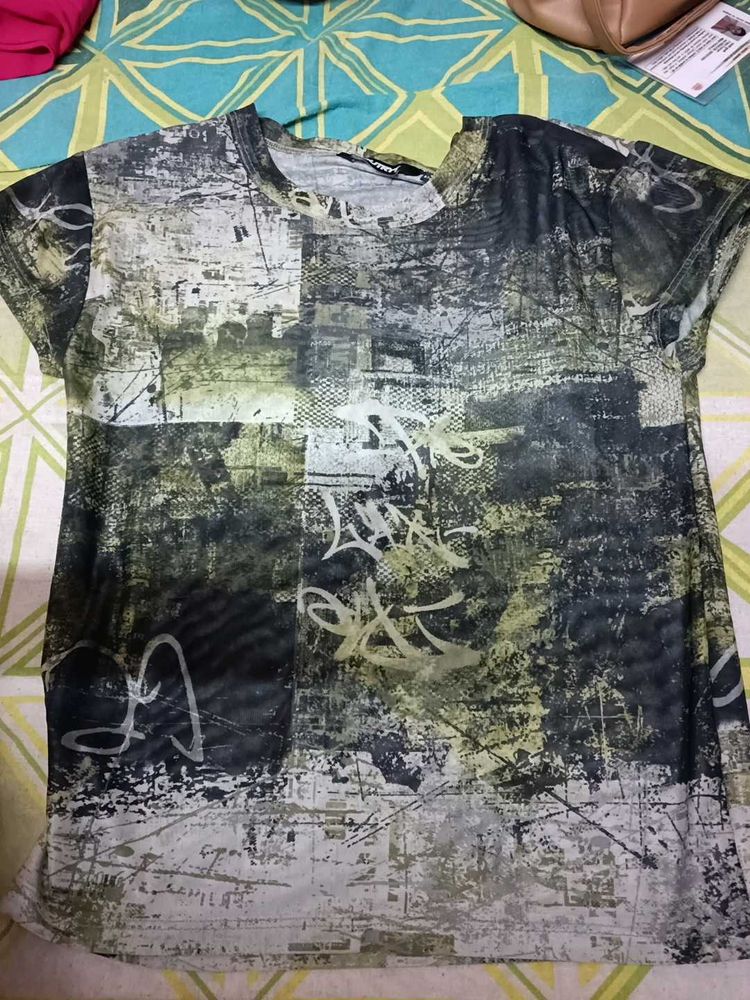 Graffiti Print T-Shirt