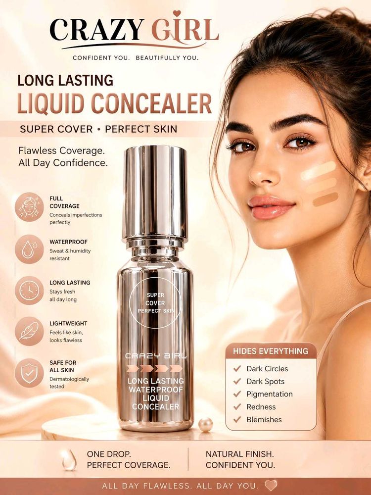 Liquid Concealer With Full Coverage🤩