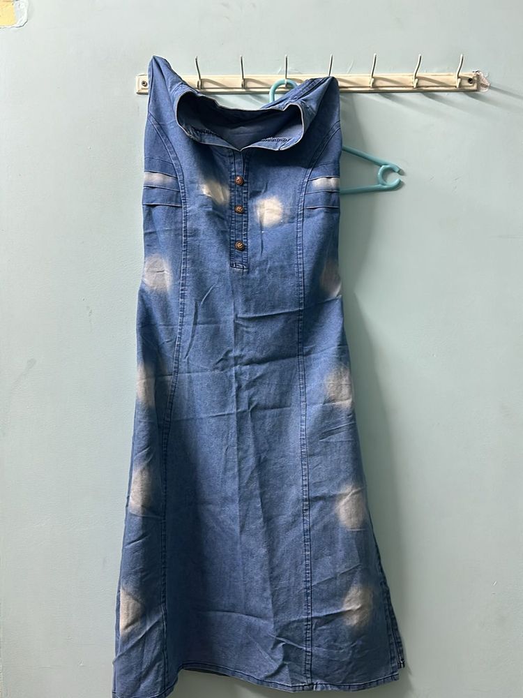 Long Denim Top
