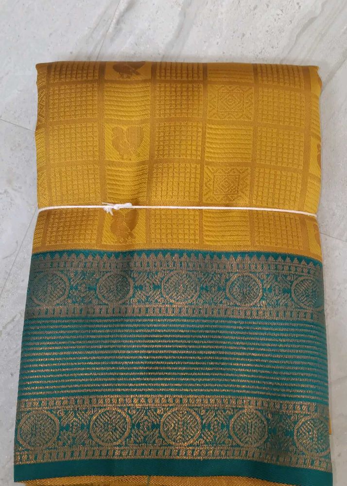 fixed rate no bargain Excellent kanchipuram saree