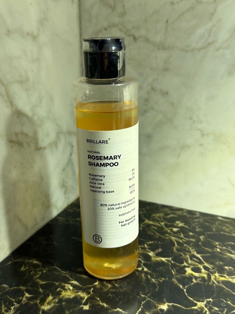 Brillare rosemary shampoo