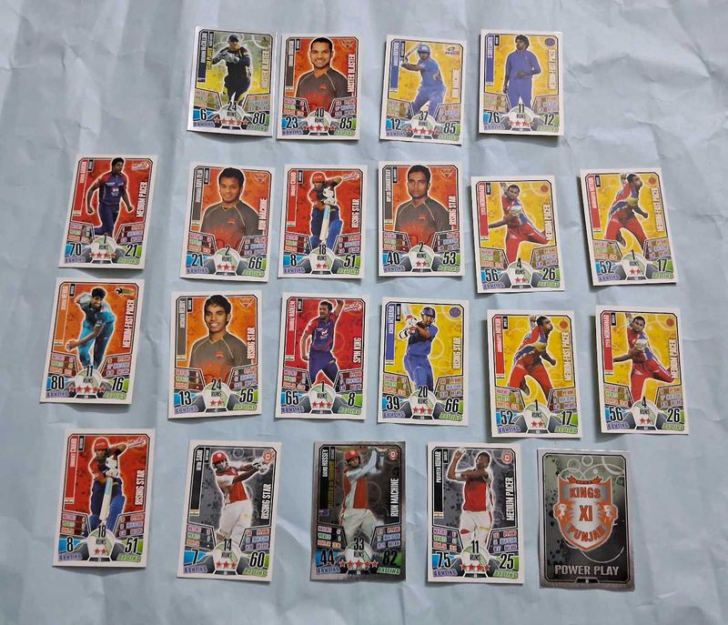Topps Cricket Attax Cards IPL 2013