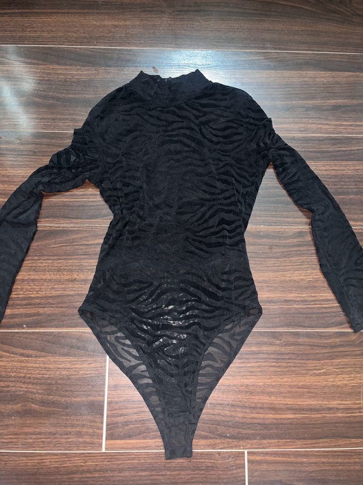URBANIC Black Mesh Bodysuit!