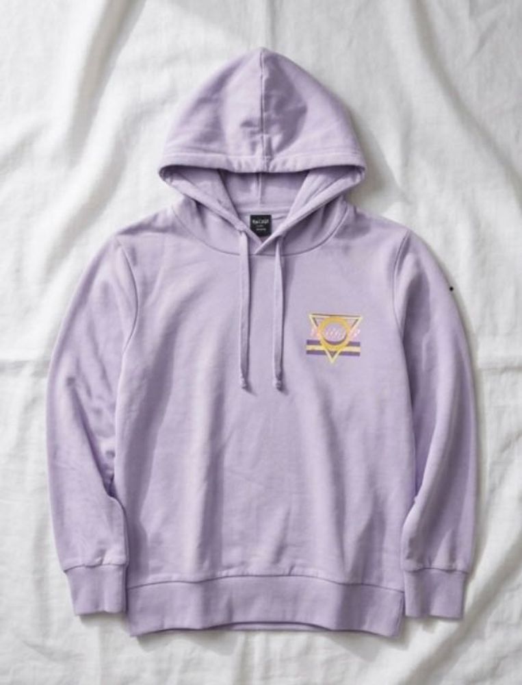 Lavender Graphic Hoodie