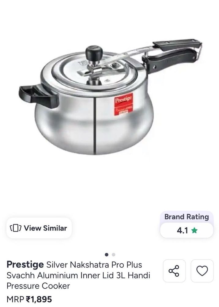 Prestige Nakshatra Pressure Cooker