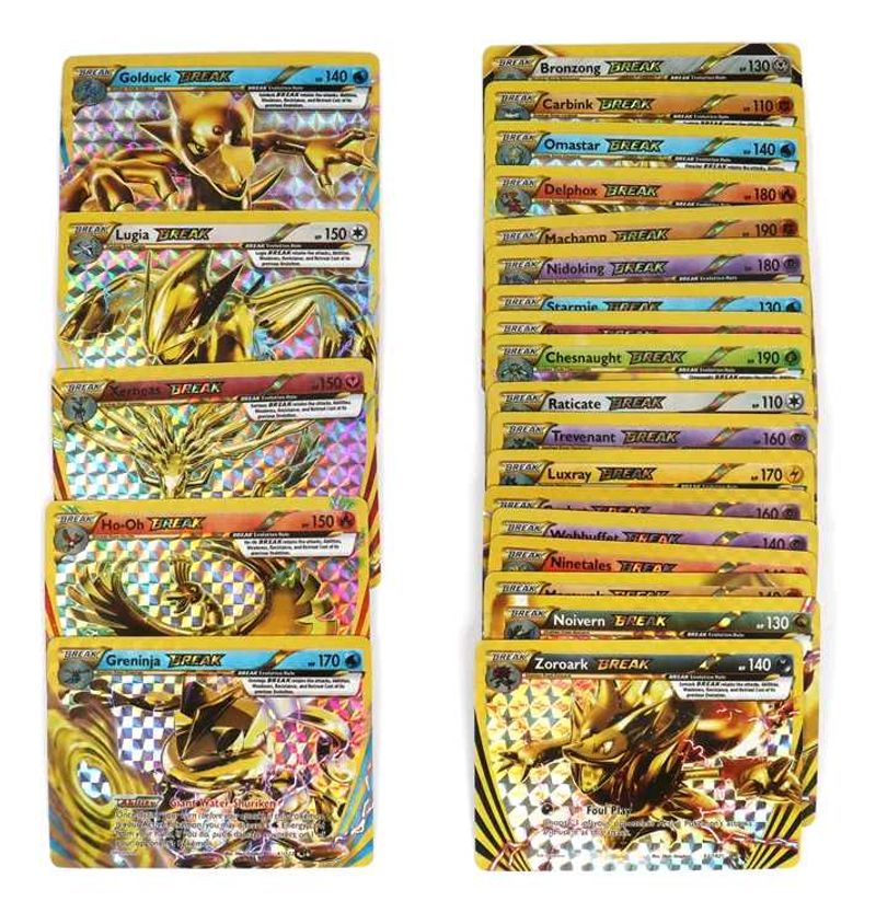 Rare Pokemon Break Cards Set of 2
