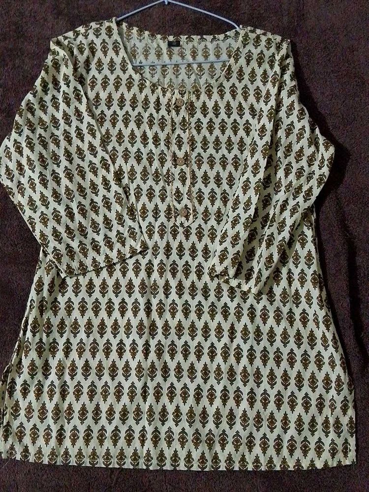 Ethnic Printed Kurta