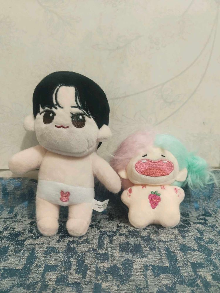 Cute Plush Doll Set of 2