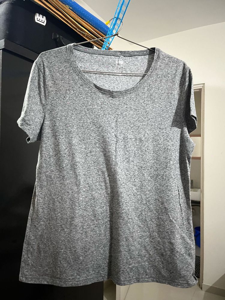 Decathlon Grey T-Shirt