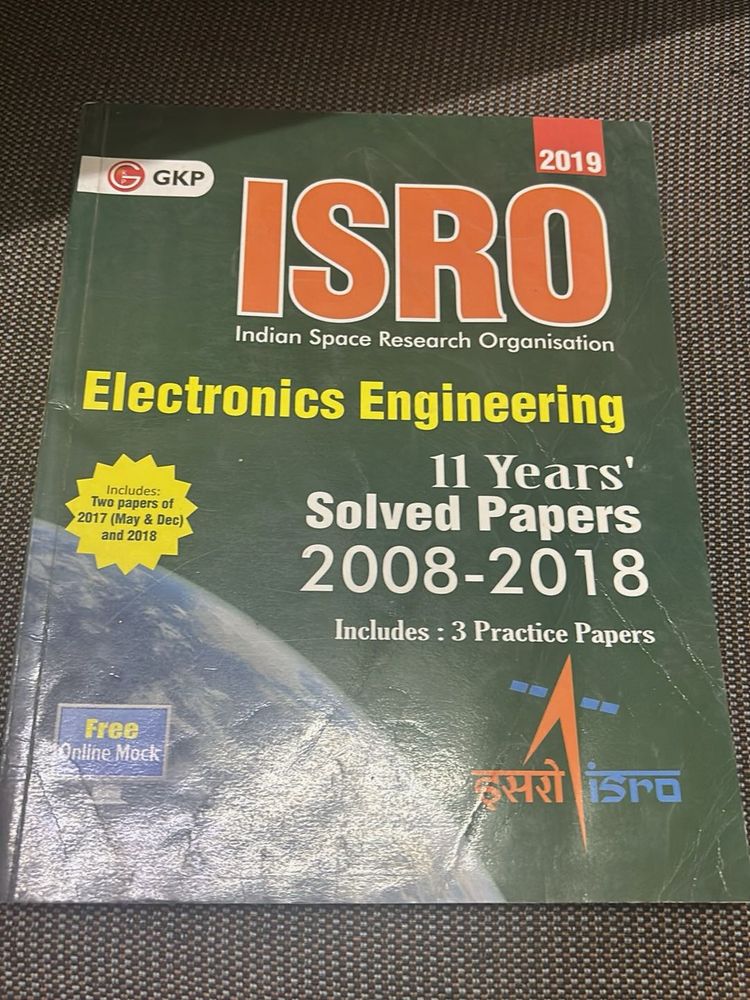 ISRO Electronics Engineering Solved Papers