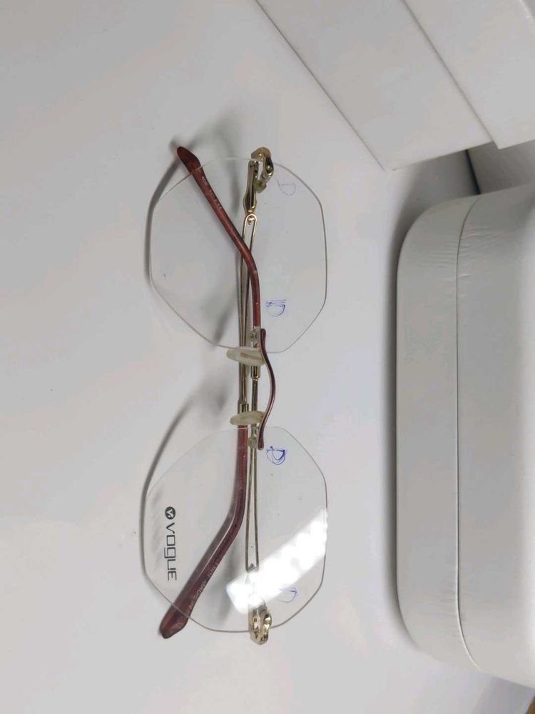 Vogue Rimless Eyeglasses