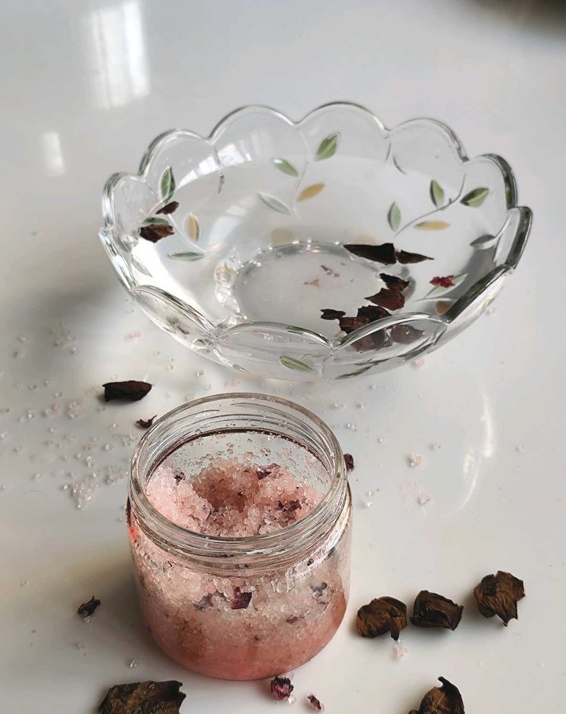 Rose Body Scrub