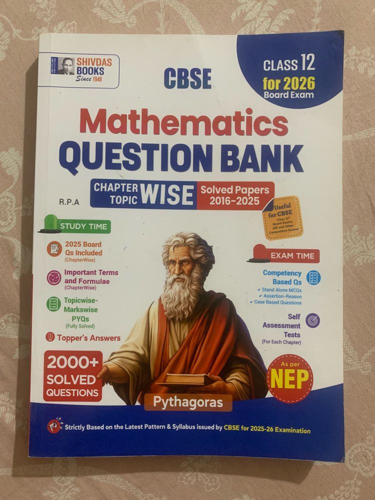 FLASH SALE ‼️ Class 12 Mathematics Question Ba