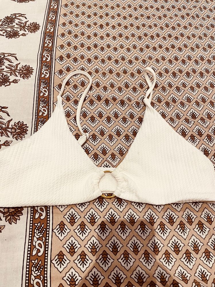 new shein white bralette