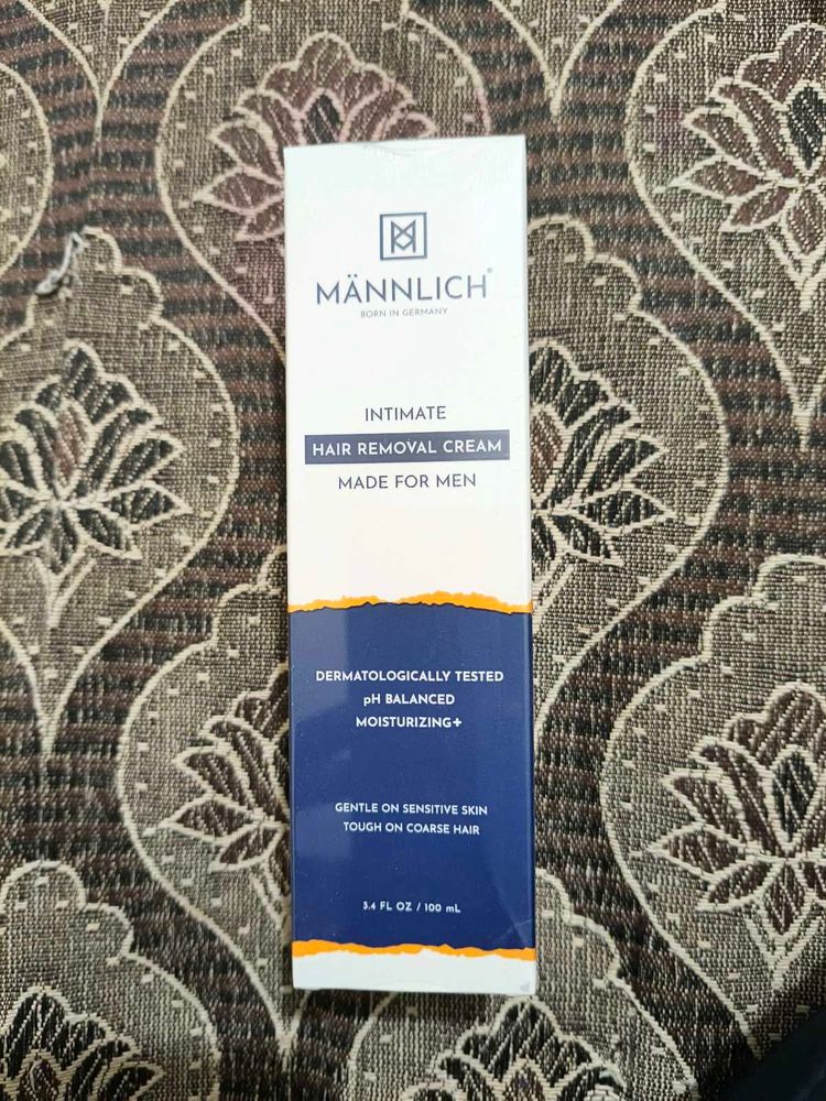 Mannlich Intimate Hair Removal Cream for Men