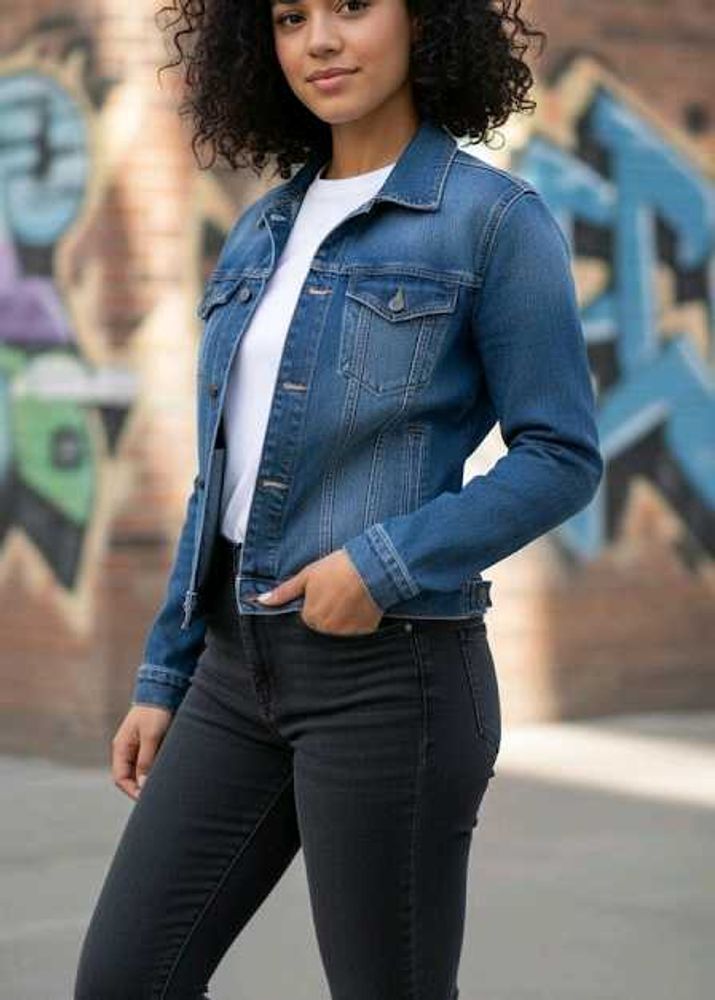 Women's Denim Jacket - Classic Style