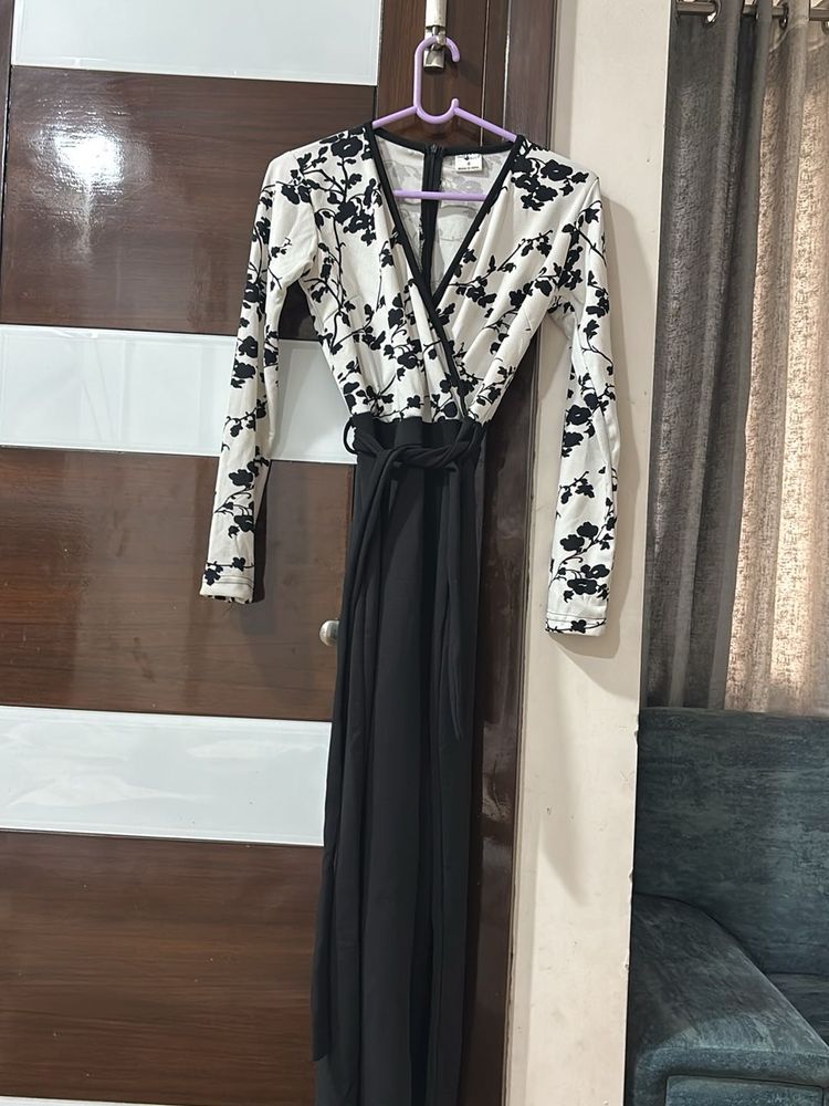 Floral Print Jumpsuit