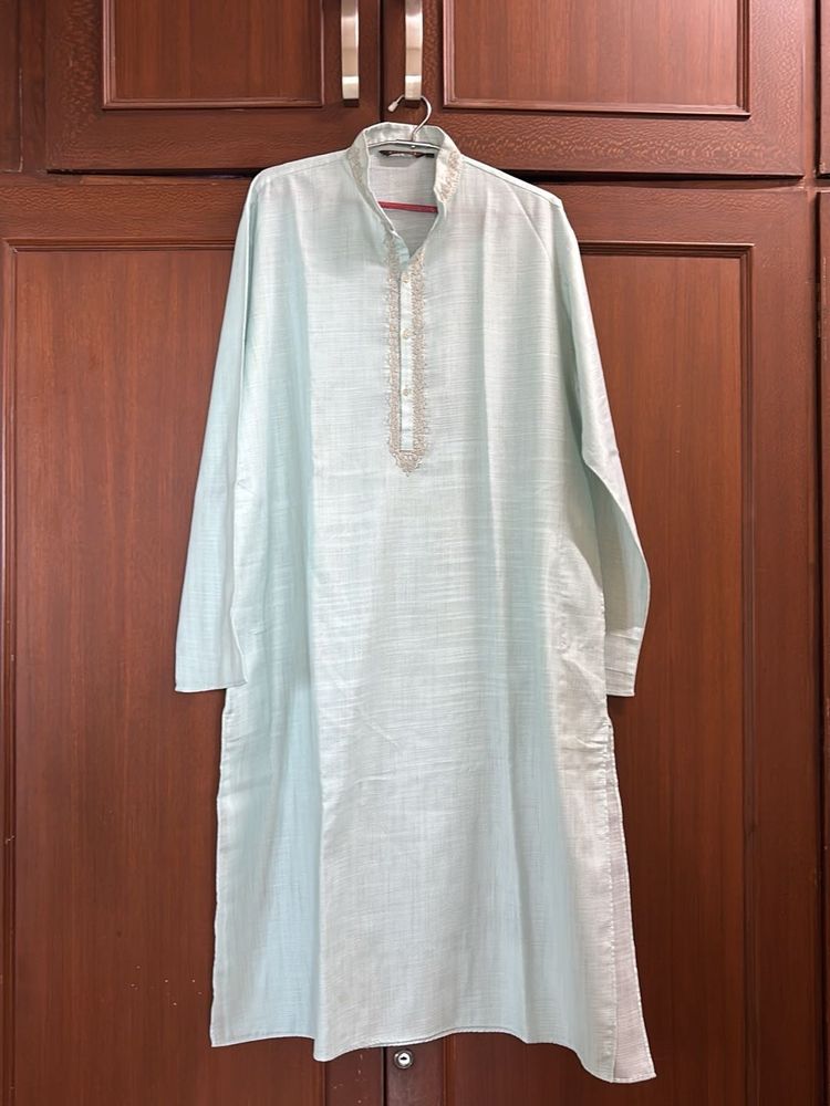 Men’s Elegant Light Blue Kurta