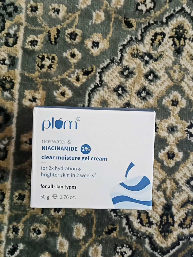 Plum Rice Water Gel Cream