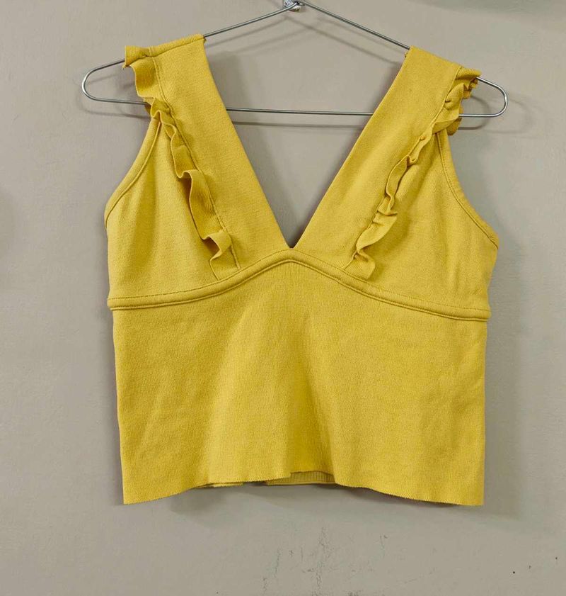 Zara Ruffle Tank Top