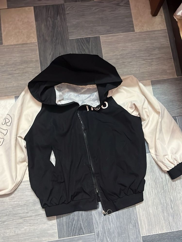 Stylish Hooded Bomber Jacket