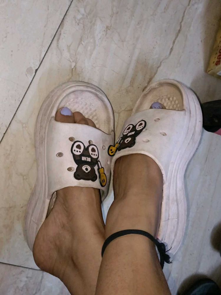 Cartoon Bear Platform Slides