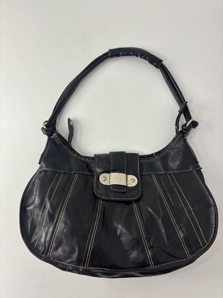 Chic Black Hobo Bag