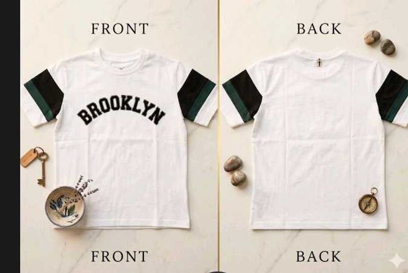 White Brooklyn Graphic T-Shirt