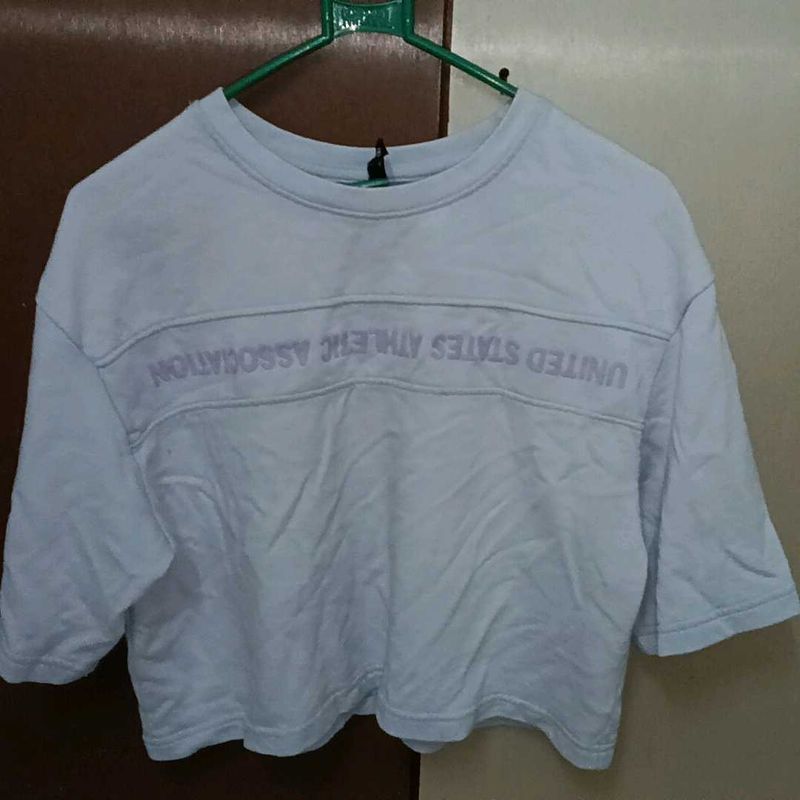 Cropped Graphic Tee