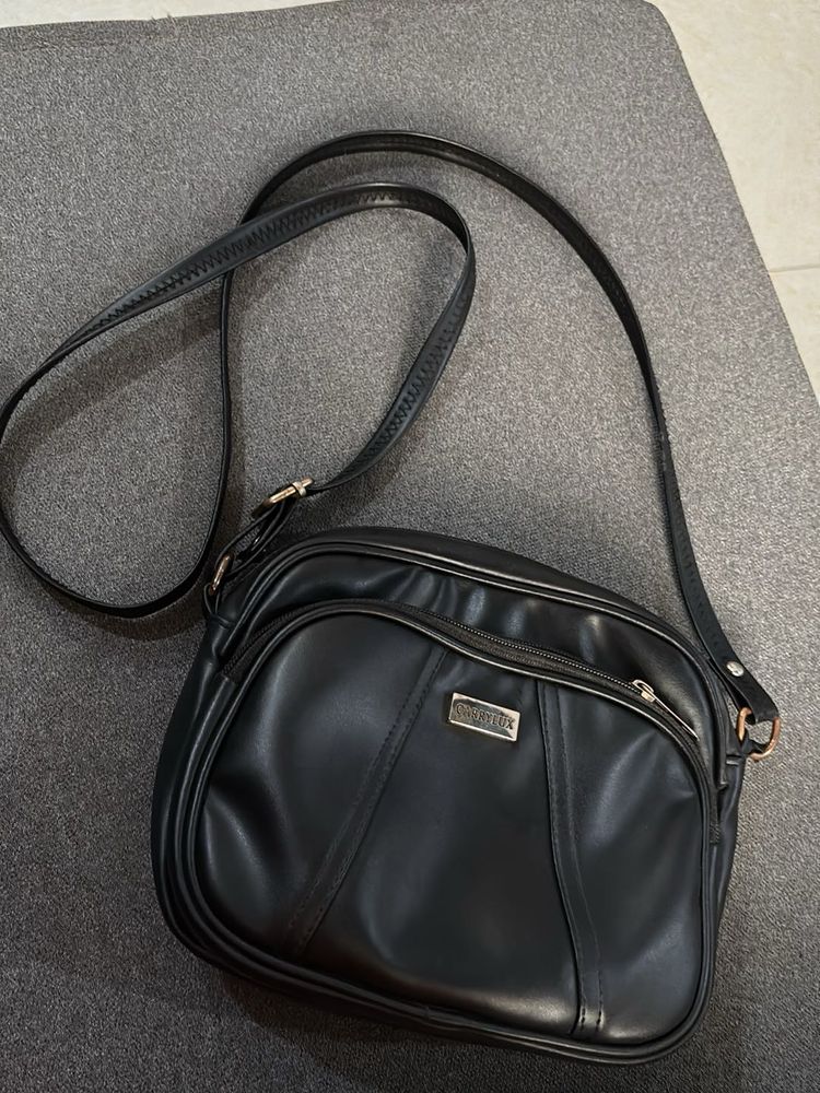 Classic Black leather Bag