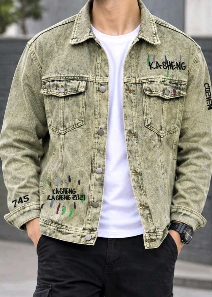 KASHENG Men’s Vintage Distressed denim