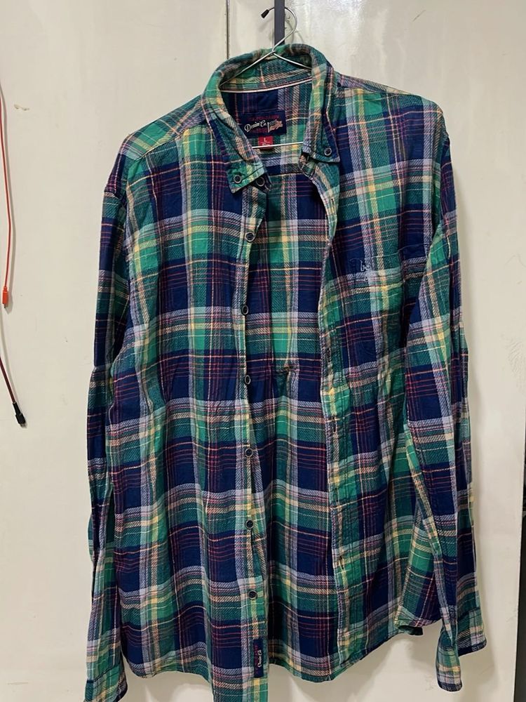 Plaid Flannel Shirt