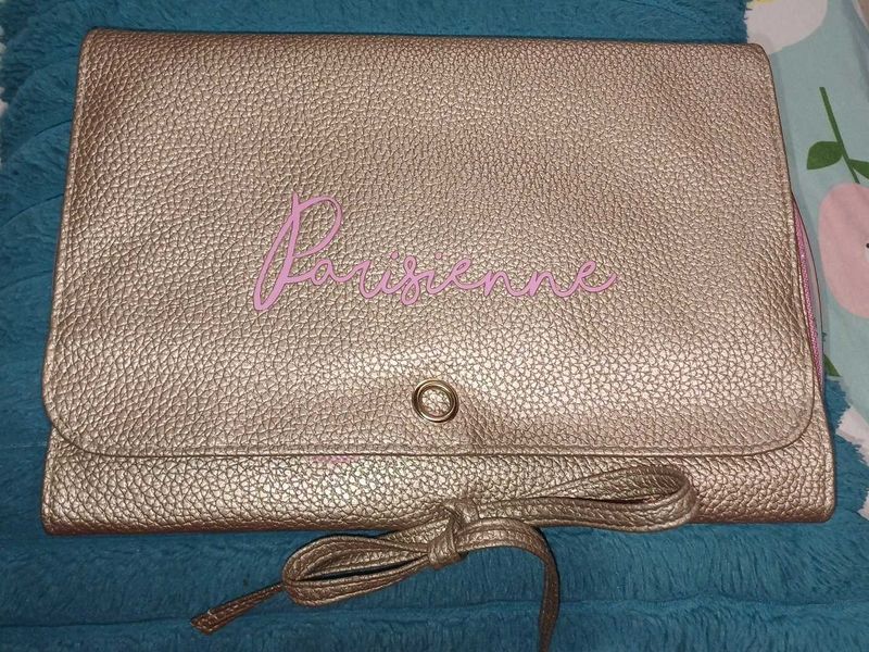 Golden Travel Organizer Bag