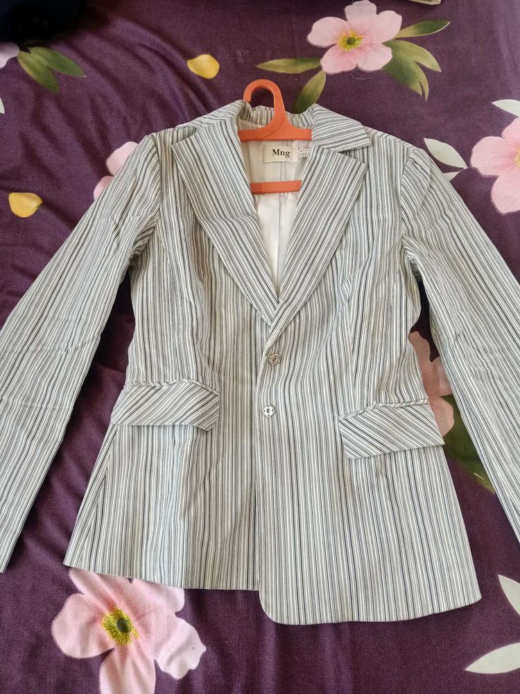 Striped Blazer