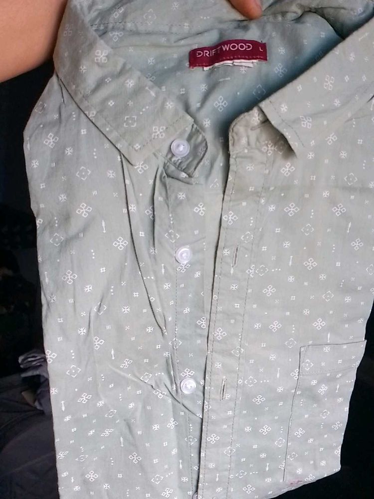 Driftwood Patterned Casual Shirt