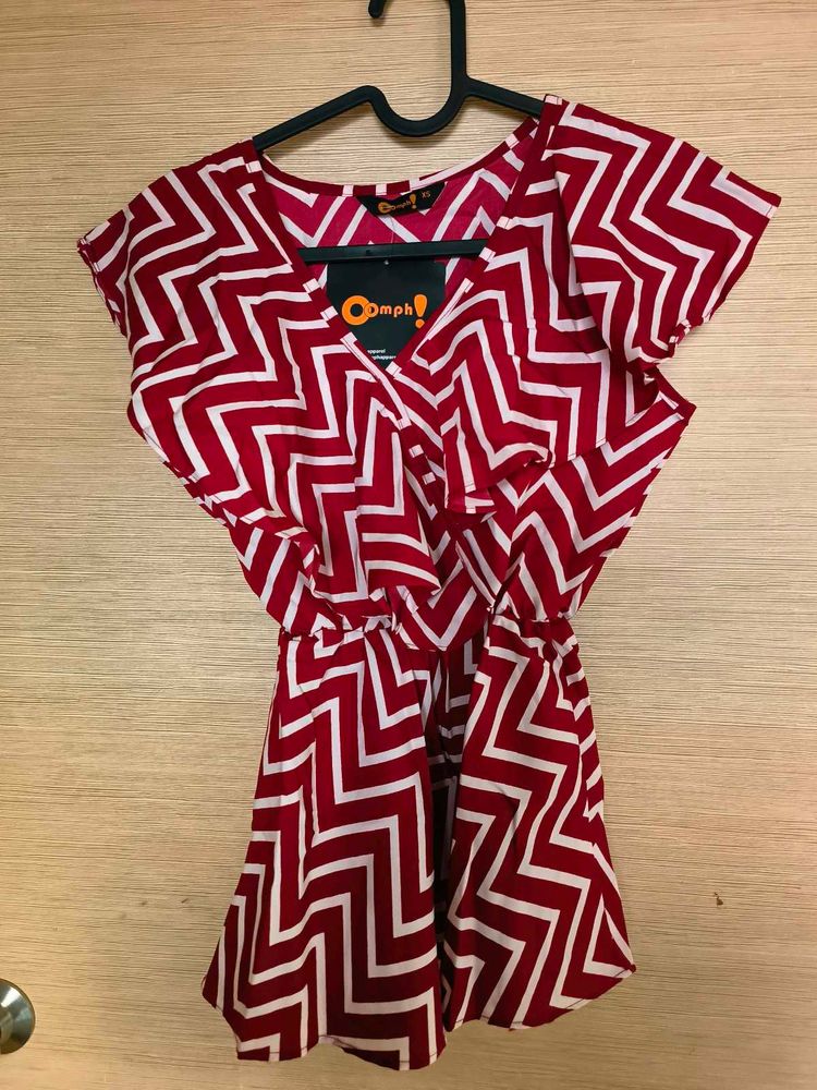 Hypnotic Print Top 🛟