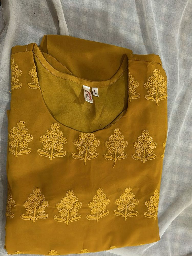 georgette kurta
