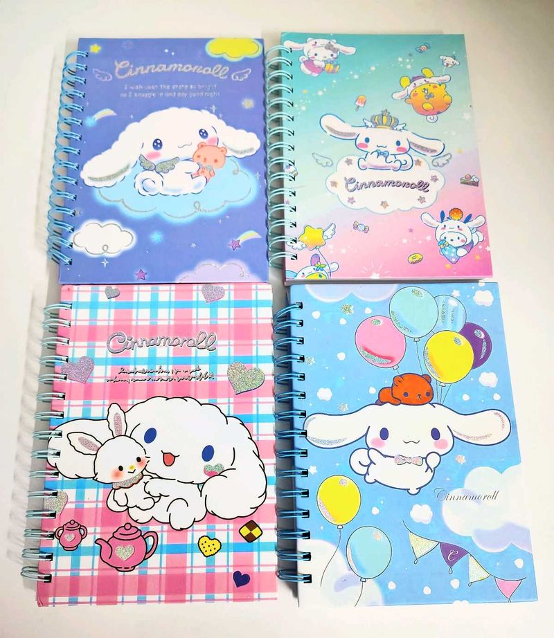 Cute Cinnamoroll Spiral Hardbound Diary (1pc)