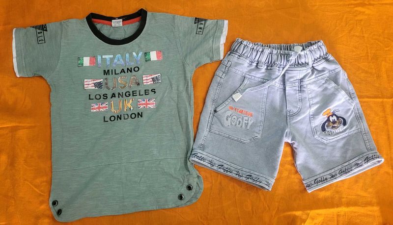 Boys shorts and t-shirt