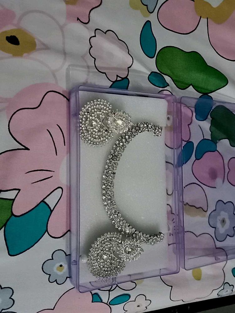 beautiful diamond jewellery set