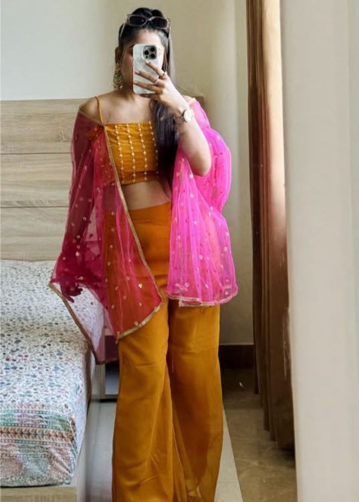 Stunning Ethnic Plazo Set