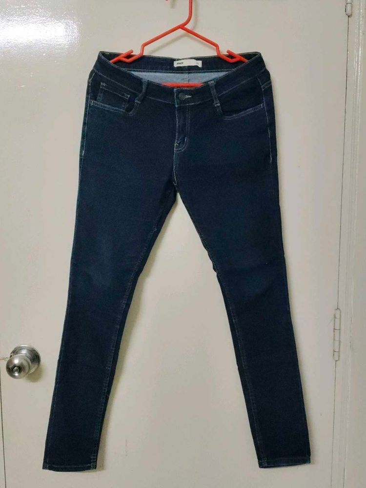 Classic Dark Wash Skinny Jeans