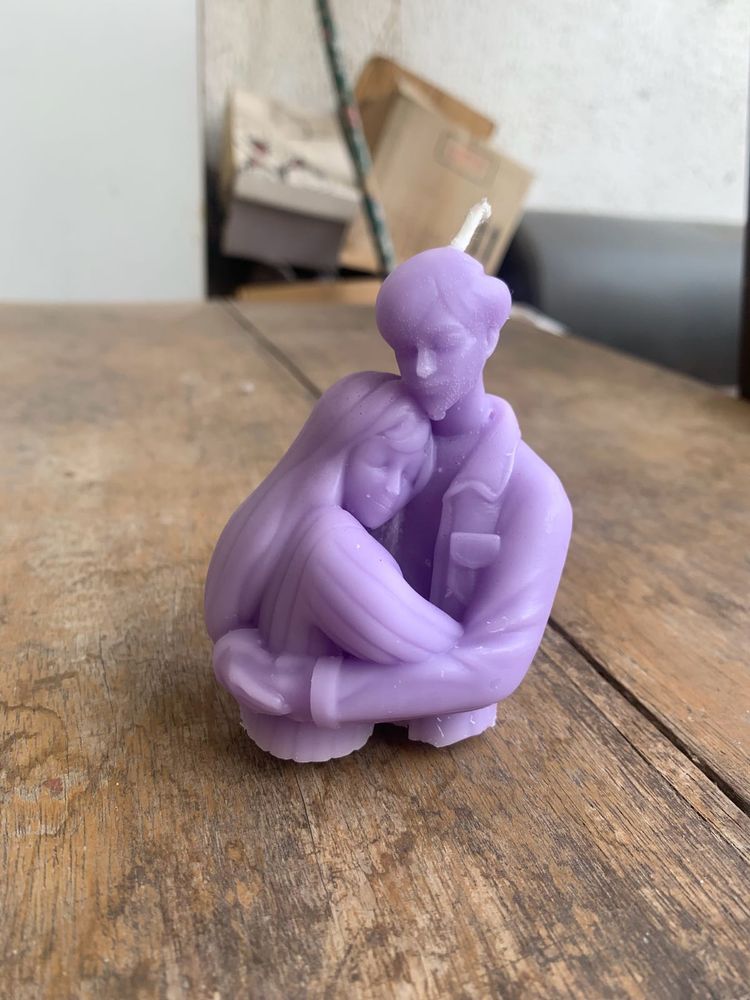 Romantic Couple Candle