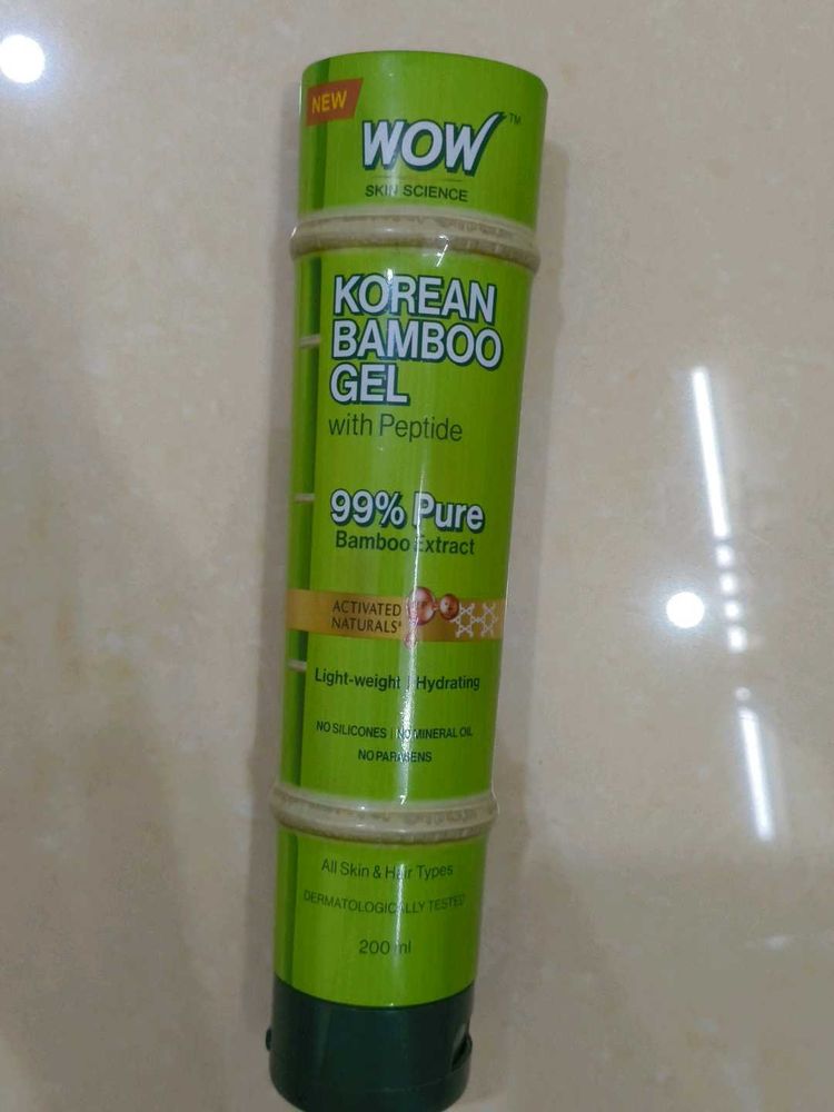 WOW Korean Bamboo Gel