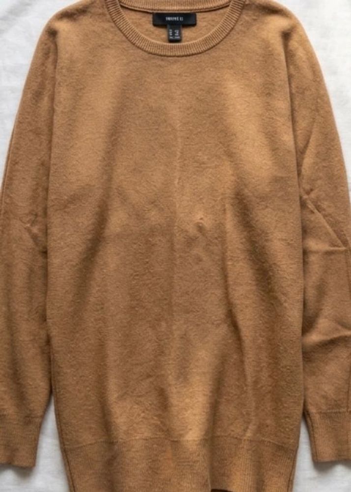 Classic Brown Knit Sweater
