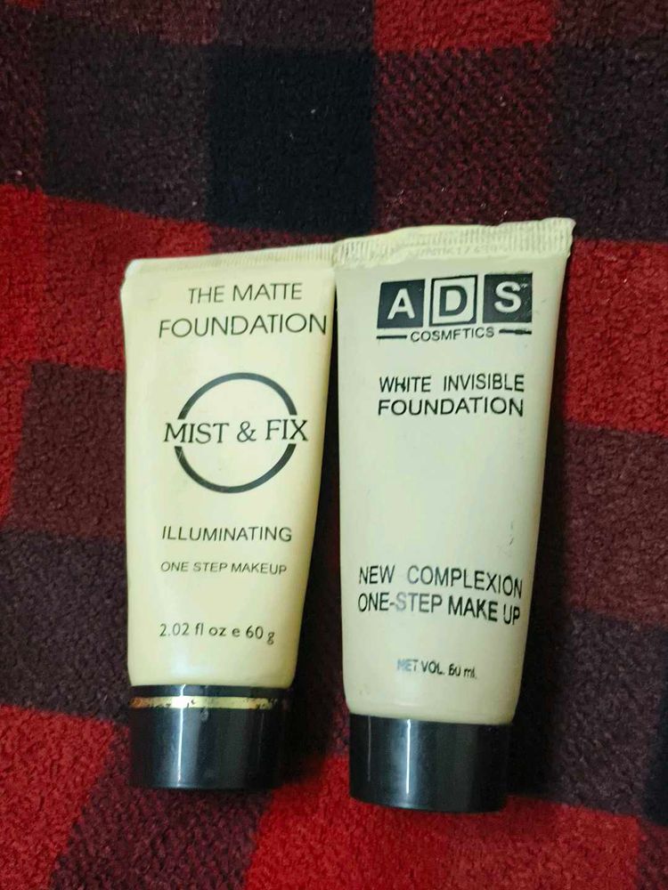 ADS, and Matte- Foundation, Mist,&amp; Fix