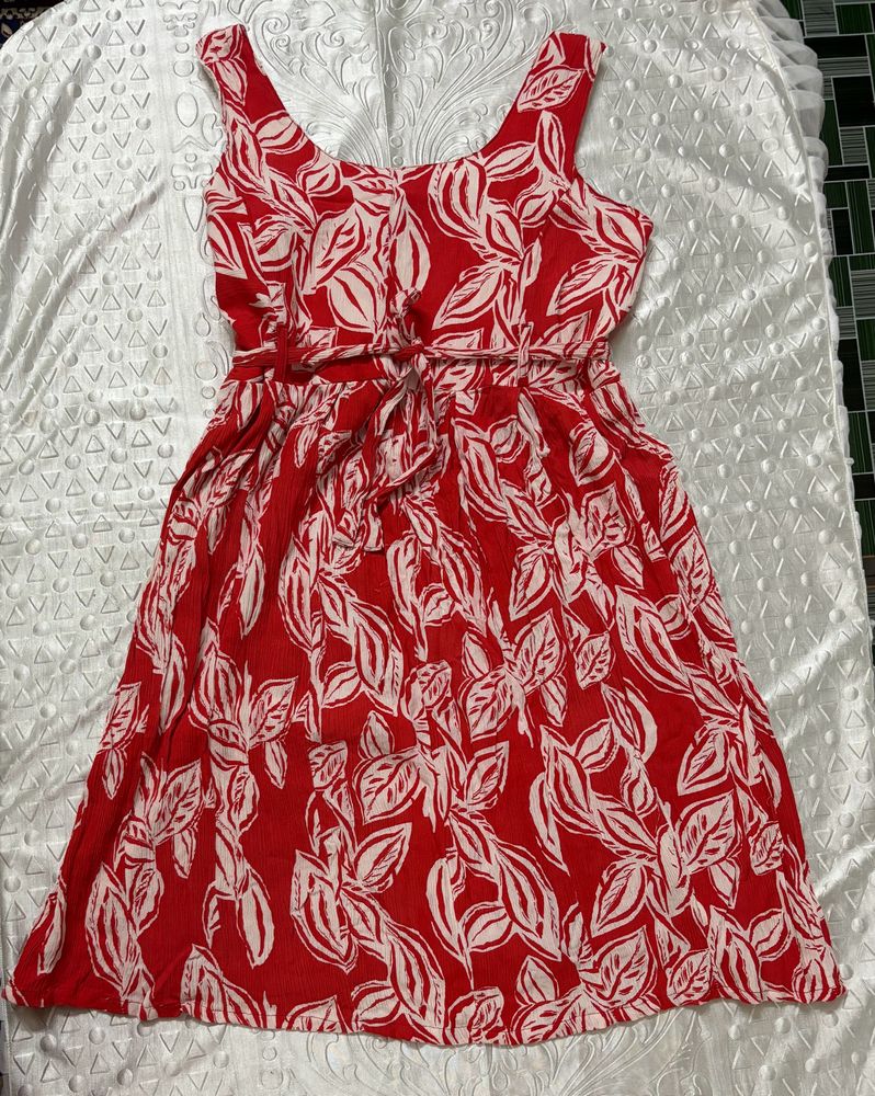 Red dress