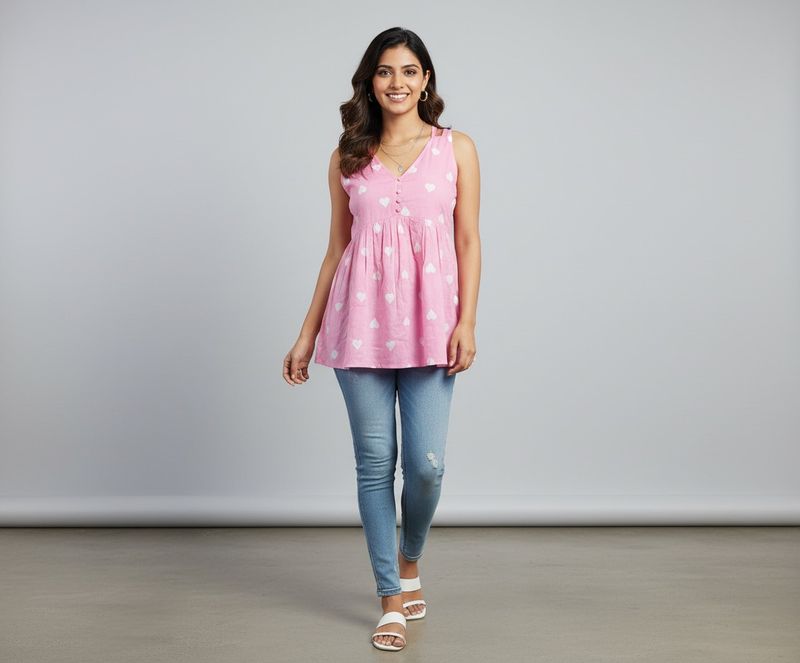 Cute Heart Top