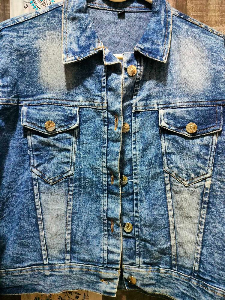 Casual Denim Jacket For Women