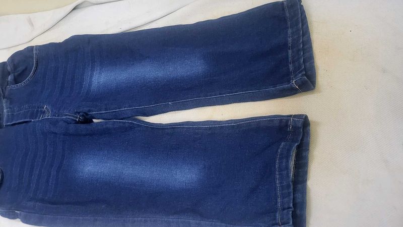 Blue Denim capry